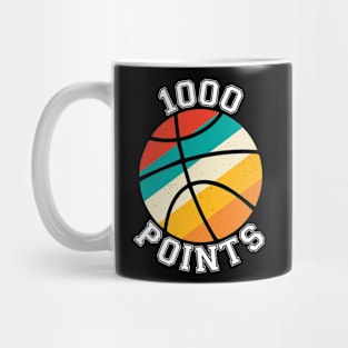 1000 Points Basketball Scorer High School Basketball Mom Mug